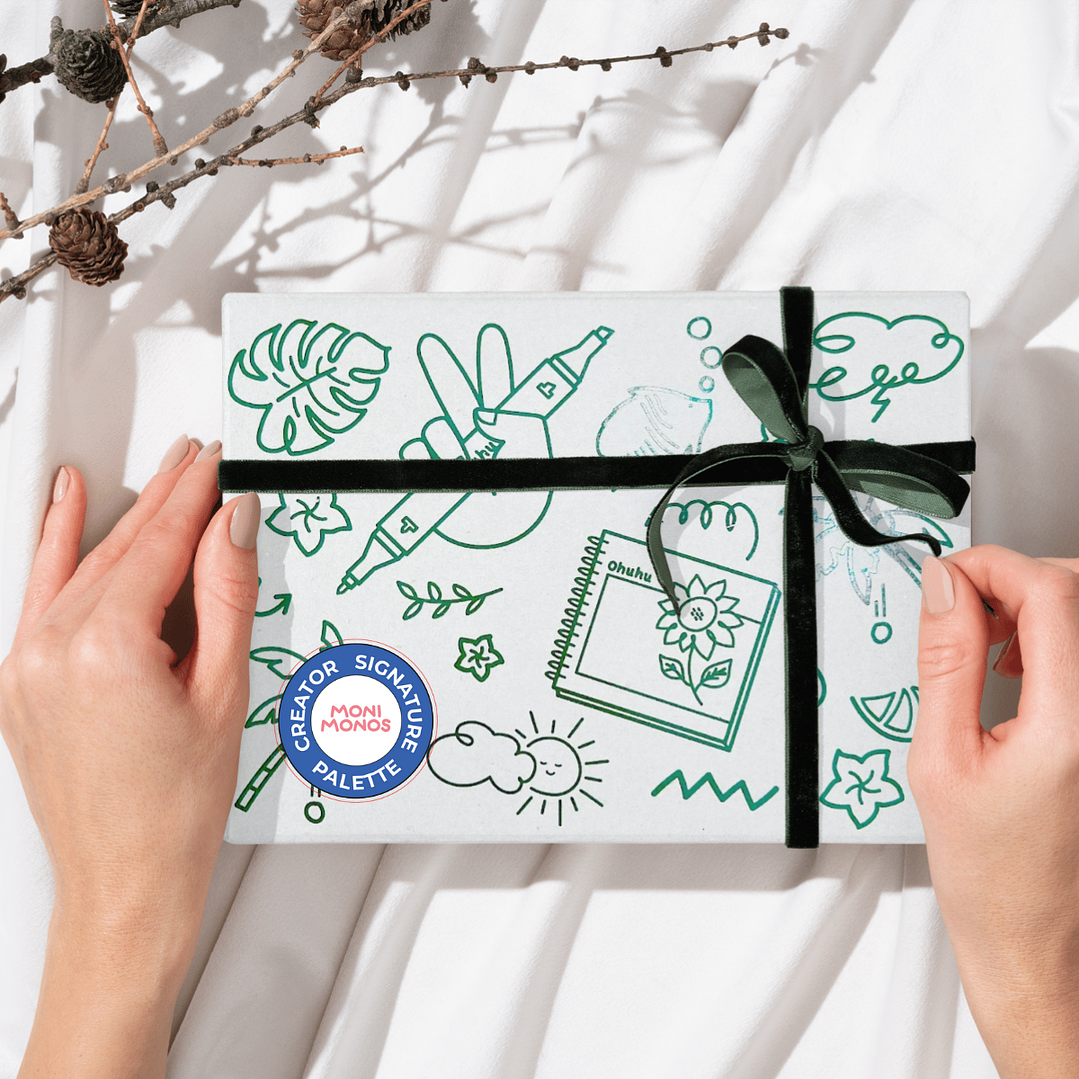 Honolulu & B Paleta de 6 Colores Monimonos Plantas y Rituales 3