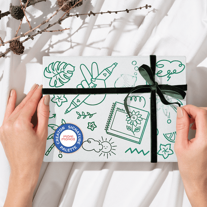 Honolulu & B Paleta de 6 Colores Monimonos Plantas y Rituales 3