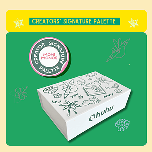 Honolulu & B Paleta de 6 Colores Monimonos Rios y Humedales