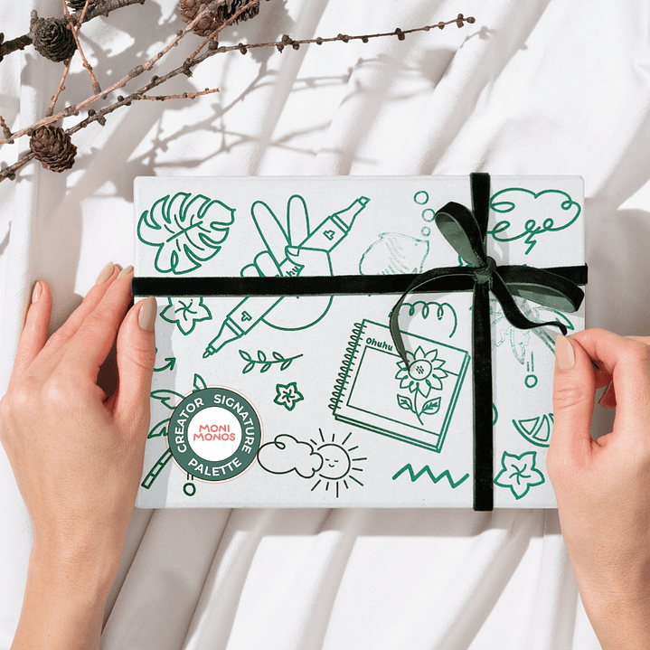 Honolulu & B Paleta de 6 Colores Monimonos Rios y Humedales 3