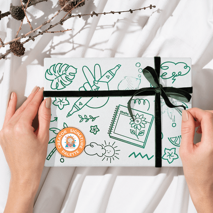 Honolulu B Paleta de 6 Colores Feña Colors 3