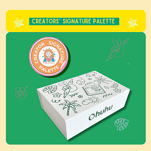 Honolulu B Paleta de 6 Colores Feña Colors