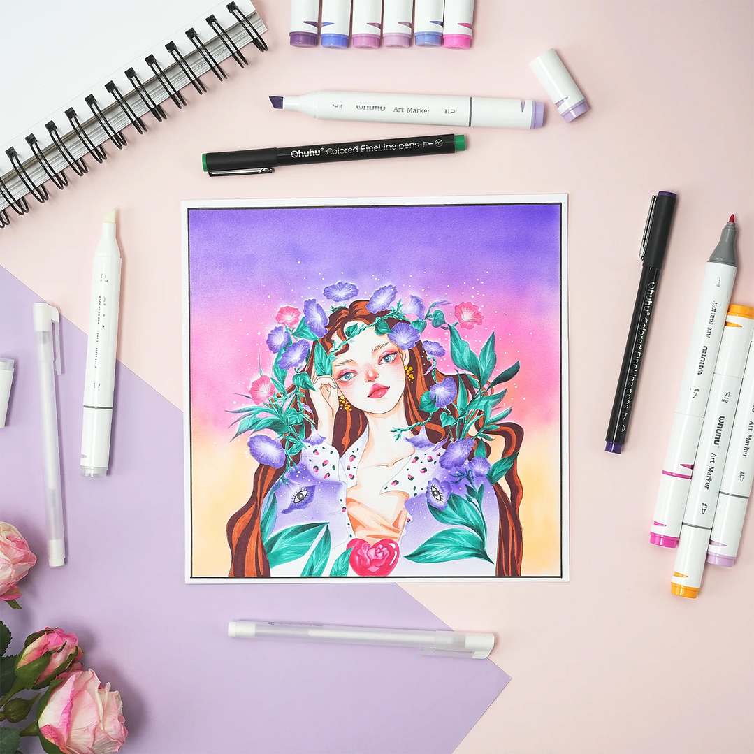 OAHU MALETA 160 MARCADORES DE ALCOHOL OHUHU 9