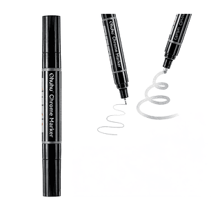 MARCADOR PERMANENTE CROMADO OHUHU 