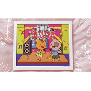 LIBRO GATITOS IN LOVE  VOL 2 POR ALEJANDRA LOPEZ