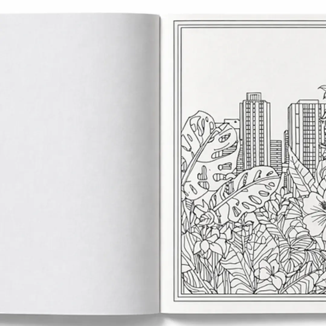 LIBRO PARA COLOREAR UNIVERSOS URBANOS 3
