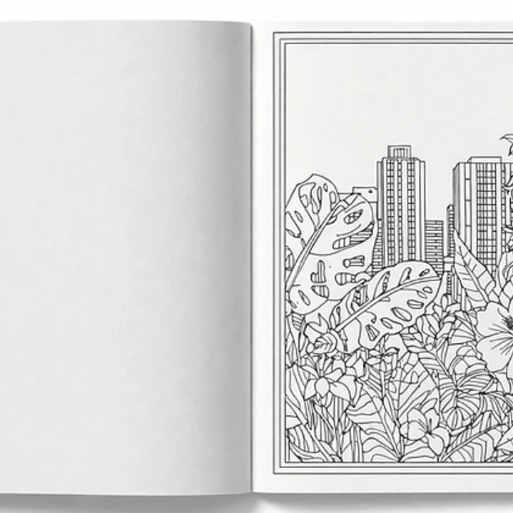 LIBRO PARA COLOREAR UNIVERSOS URBANOS 3