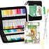 PUPE B 40 Marcadores base Agua + Coloring Book Ohuhu