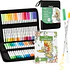 PUPE B 40 Marcadores base Agua + Coloring Book Ohuhu