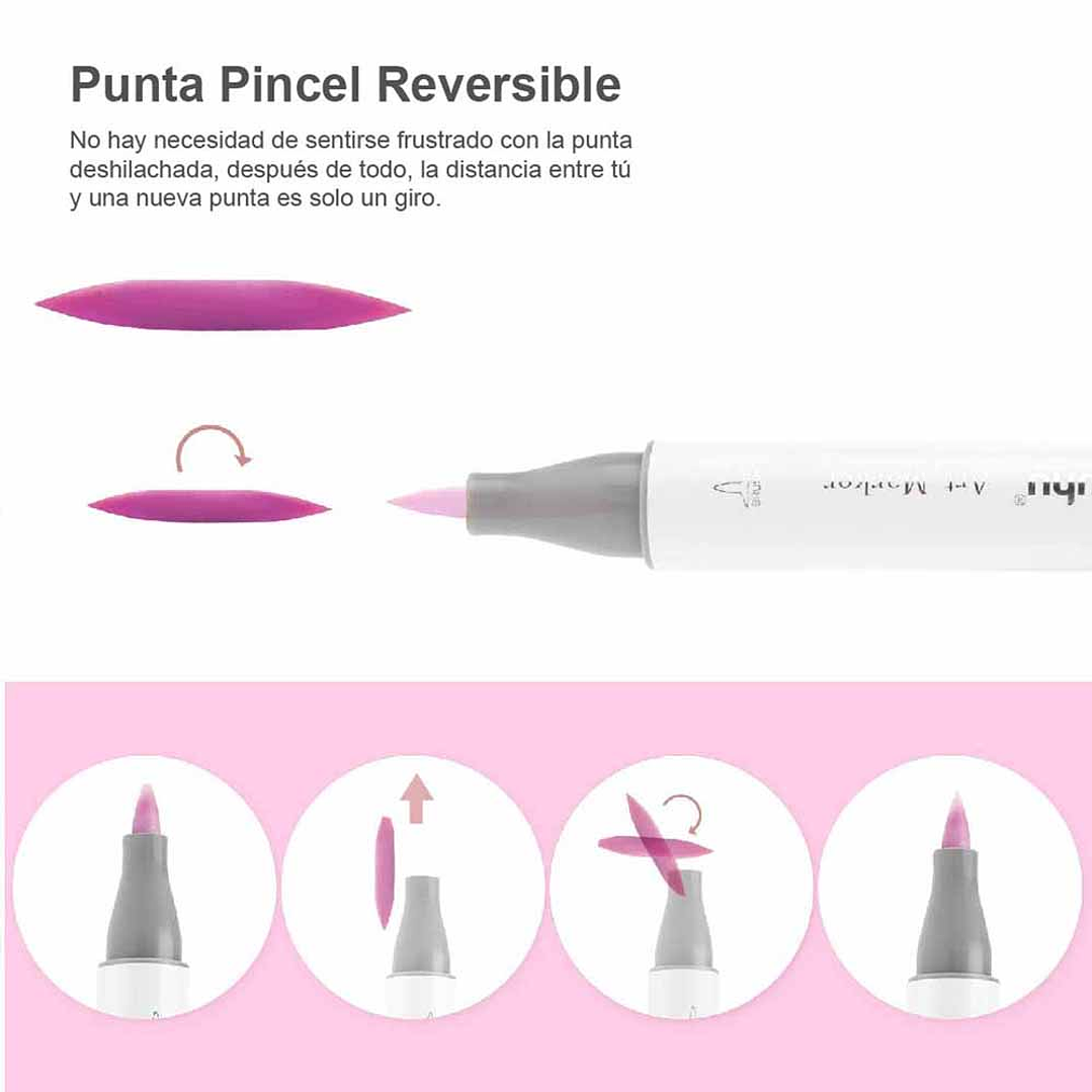 HONOLULU B MALETA 48 MARCADORES DE ALCOHOL PASTEL SWEETNESS OHUHU 3