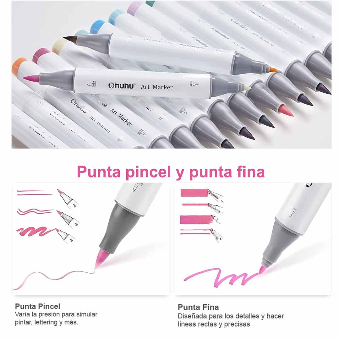 HONOLULU B MALETA 48 MARCADORES DE ALCOHOL PASTEL SWEETNESS OHUHU 5