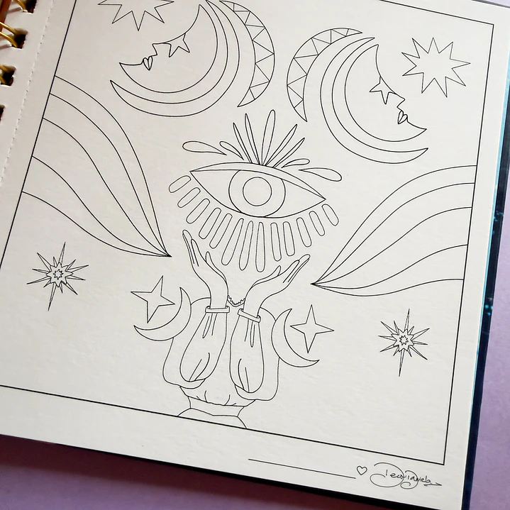 LIBRO PARA COLOREAR HOPE POR DECO DANIELA 12