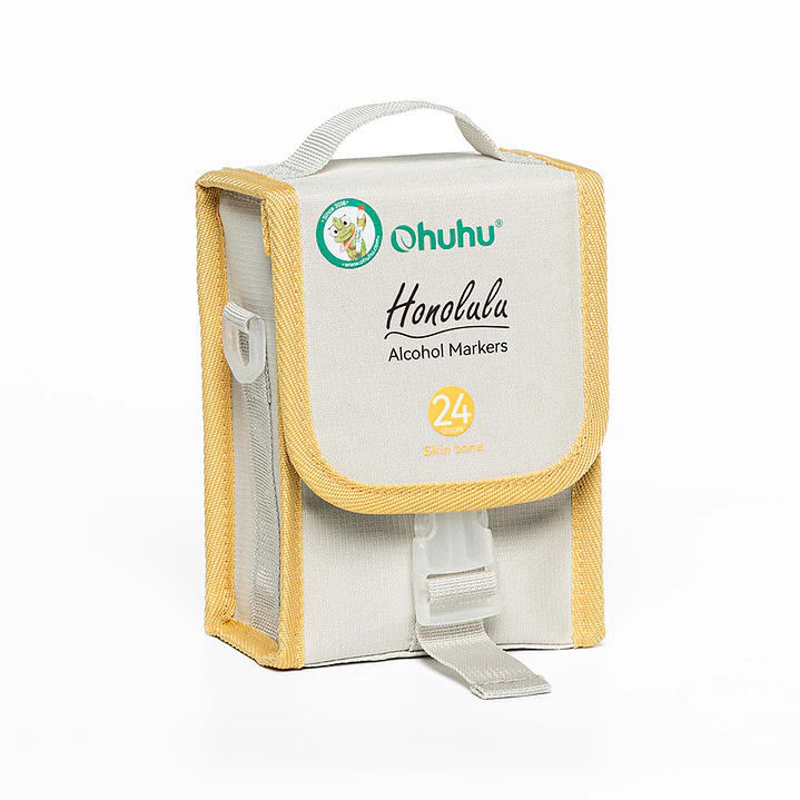 HONOLULU MALETA 24 MARCADORES DE ALCOHOL TONOS PIEL OHUHU  3