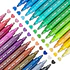 24 Marcadores Glitter Tinta Acrílica Punta Gruesa Ohuhu 