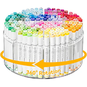 Organizador giratorio 360° Acrílicos de marcadores Honolulu & B Ohuhu