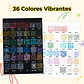WAI MOMI 36 lápices Gel Acrílicos Ohuhu - Miniatura 4