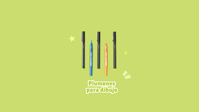 Plumones para dibujo