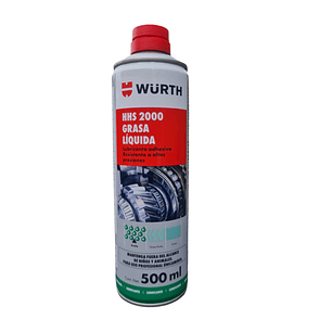 HHS 2000 Grasa Liquida Wurth Lubricante 500 Ml
