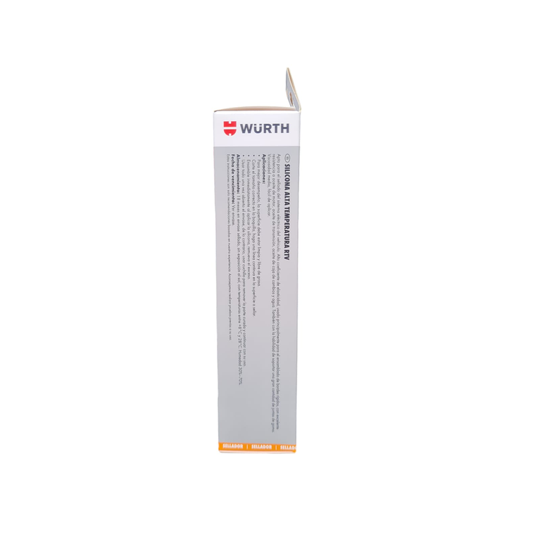 Silicona Alta Temperatura Rtv Wurth Gris 85 G 3