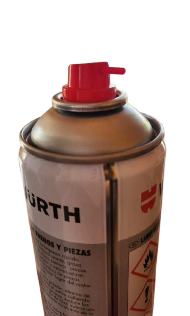 Limpiador De Frenos Y Piezas Wurth Spray 500ml 2