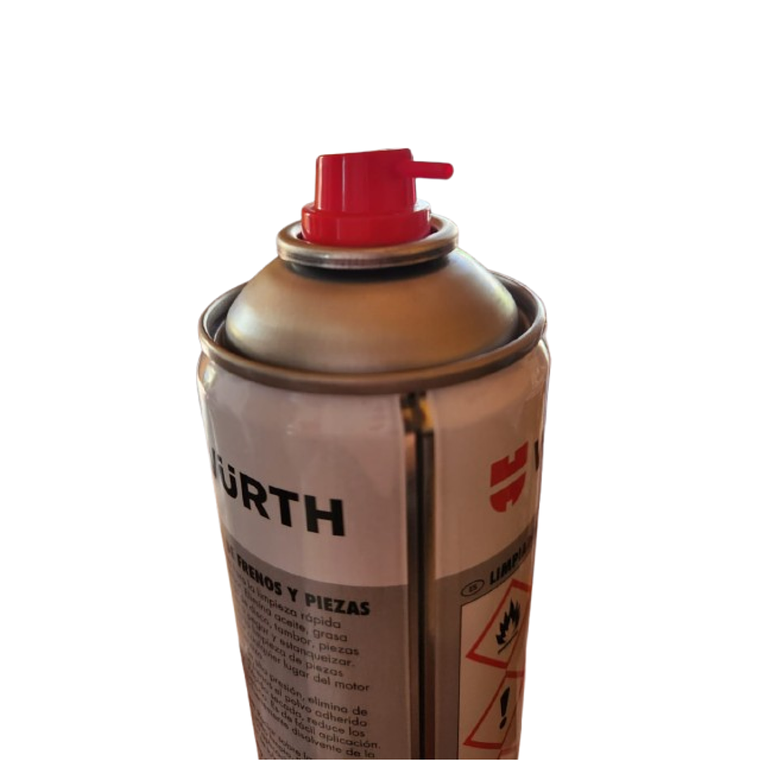 Limpiador De Frenos Y Piezas Wurth Spray 500ml 2