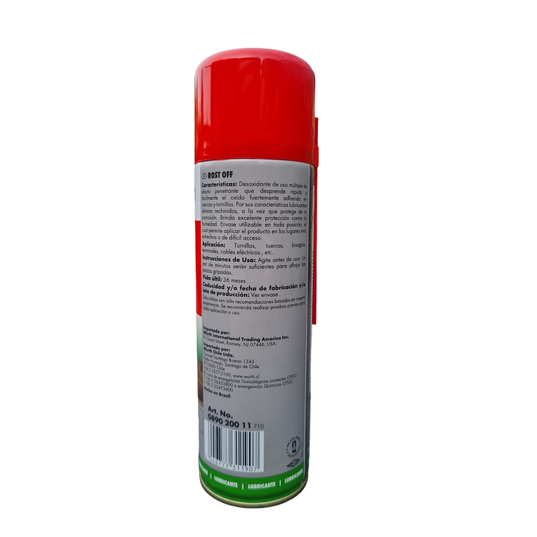 Limpiador Wurth Rost Off 300 Ml 2