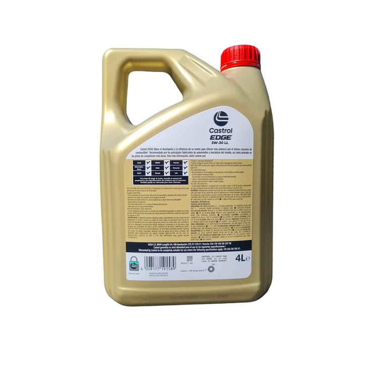 Aceite de Motor CASTROL EDGE Sintético 5w-30 4 Litros 2