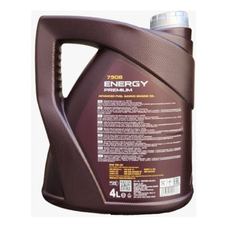 Aceite Para Motor Mannol Energy Premium Sintético 5w30 4 Litros 2