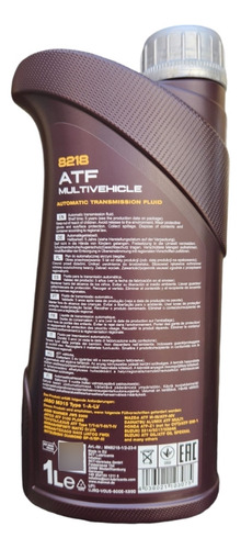 ATF Mannol Multivehiculo 3309 JWS 1 Litro 2