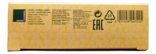 Filtro De Aire C36020 Mann Hyundai I10 / Grand I10 1.2 3