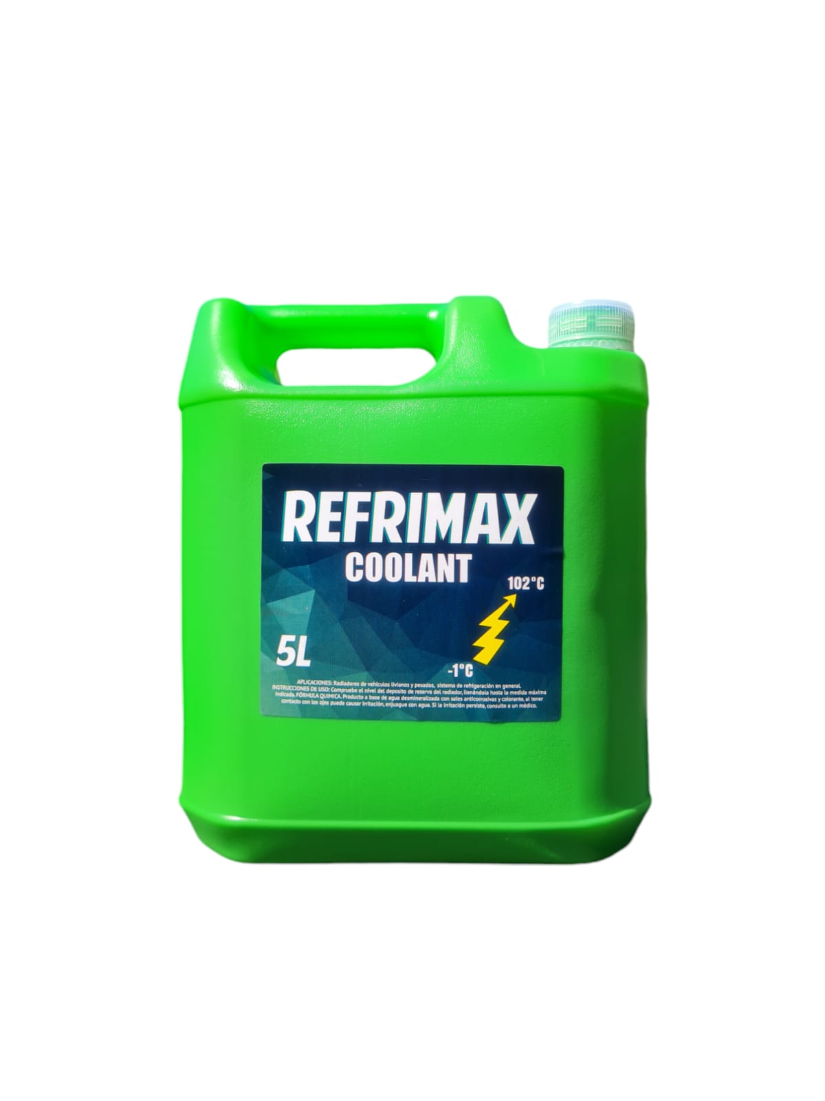 Agua Coolant Refrigerante 5 Lt Refrimax 1