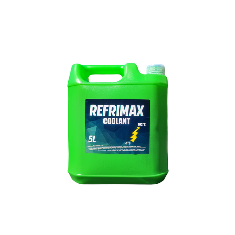 Agua Coolant Refrigerante 5 Lt Refrimax 1