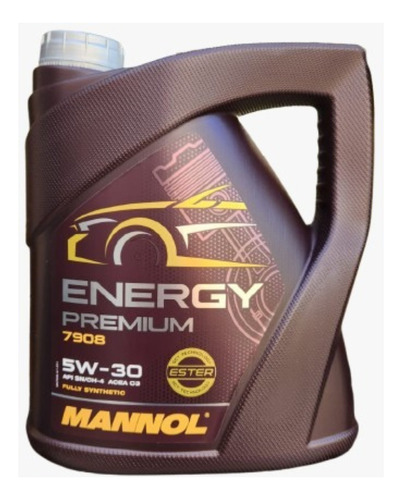 Aceite Para Motor Mannol Energy Premium Sintético 5w30 4 Litros 1