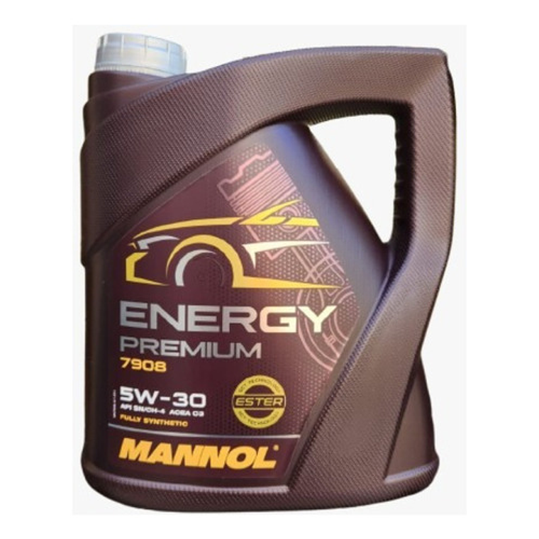 Aceite Para Motor Mannol Energy Premium Sintético 5w30 4 Litros 1