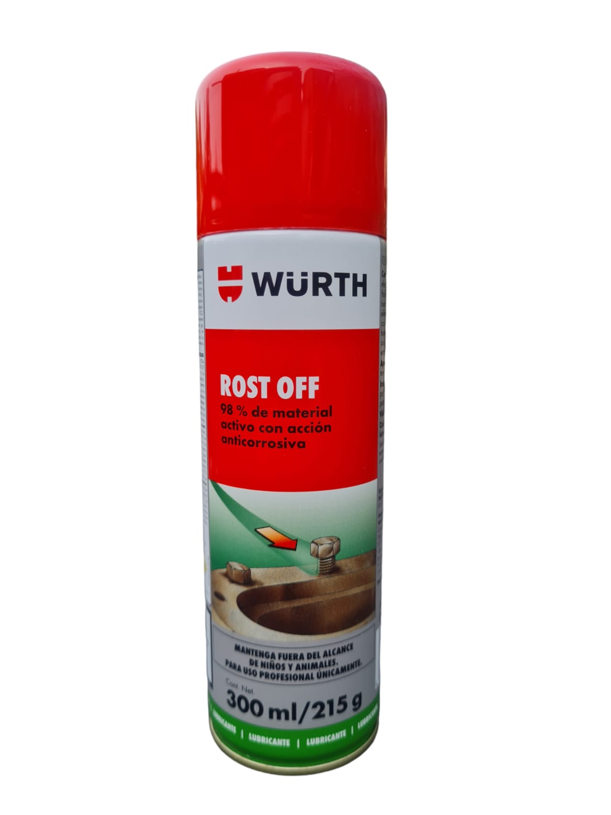 Limpiador Wurth Rost Off 300 Ml 1