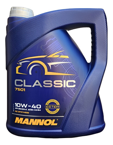 Aceite Para Motor Classic Mannol 10w-40 4 Litros 1