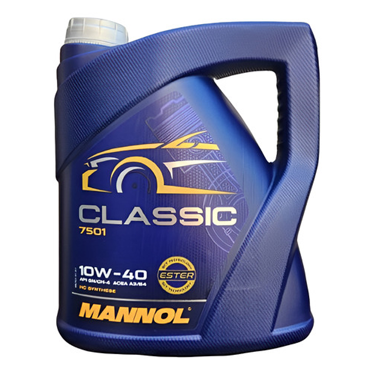 Aceite Para Motor Classic Mannol 10w40 4 Litros 1