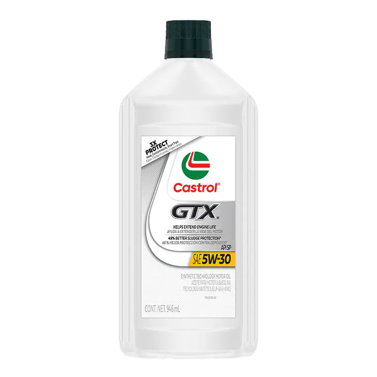 Aceite De Motor Castrol Gtx 5w30 Api Sp 1 Litro 1