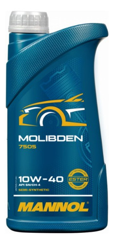 Aceite Mannol 10w40 Molibden 7505 Ester 1 Litro 1