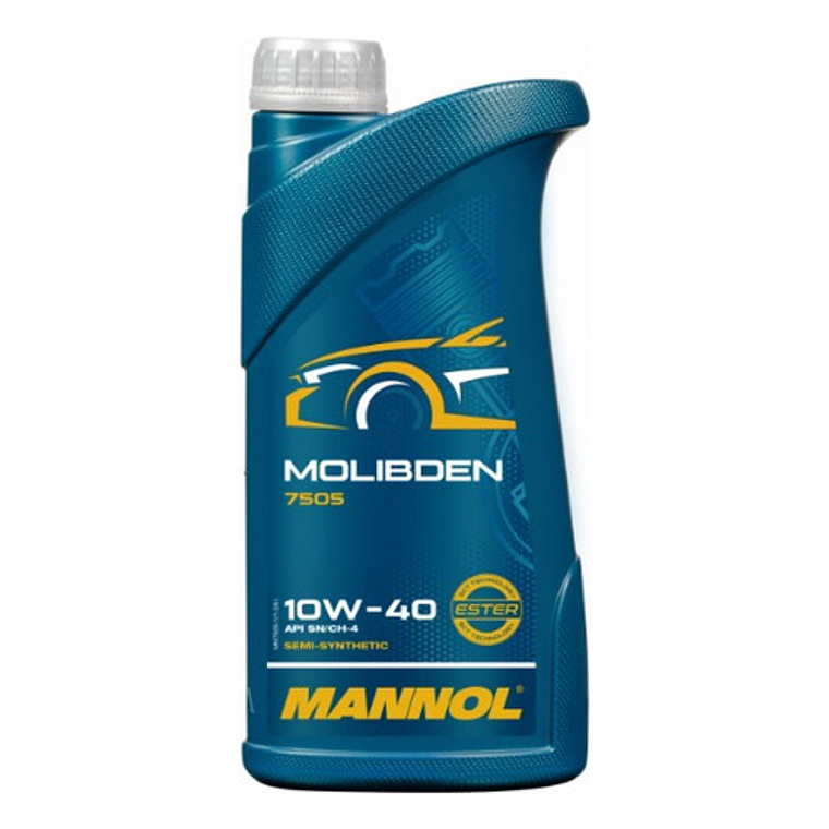 Aceite Mannol 10w40 Molibden 7505 Ester 1 Litro 1