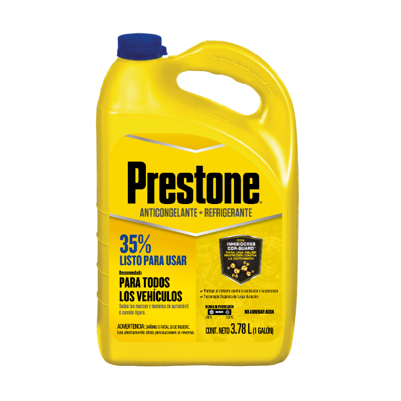 Anticongelante Refrigerante Prestone 35% Cor-guard 1
