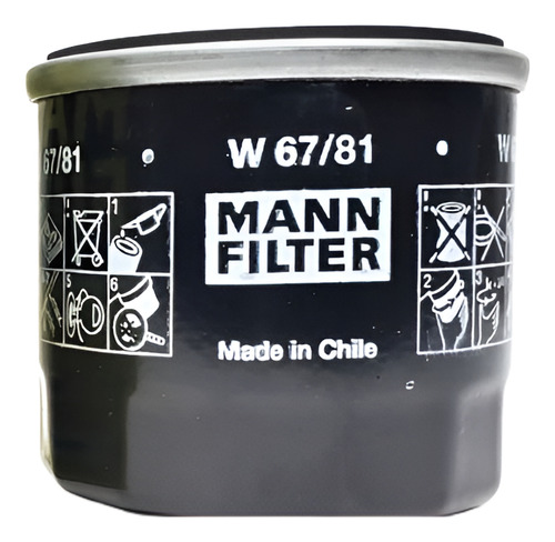 Filtro Aceite Mann W 67/81 1
