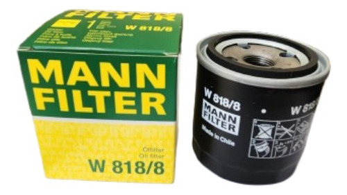 Filtro Aceite Mann W818/8 Modelo Chevrolet Ford Gw Honda Jac 1