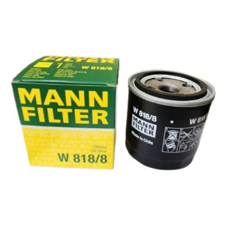 Filtro Aceite Mann W818/8 Modelo Chevrolet Ford Gw Honda Jac 1
