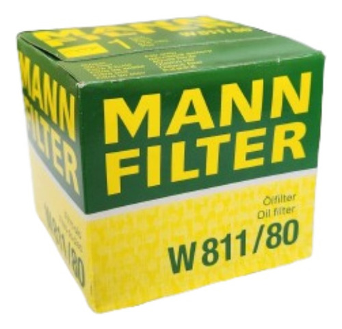 Filtro Aceite Mann W811/80 Modelo Chevrolet Kia Hyundai Jac 2
