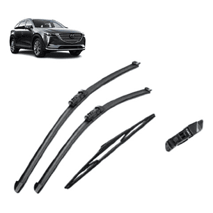 Set Completo 3 Plumillas Mazda Cx9 Mk2, 2016-2023 Plumillas Delanteras Y Trasera