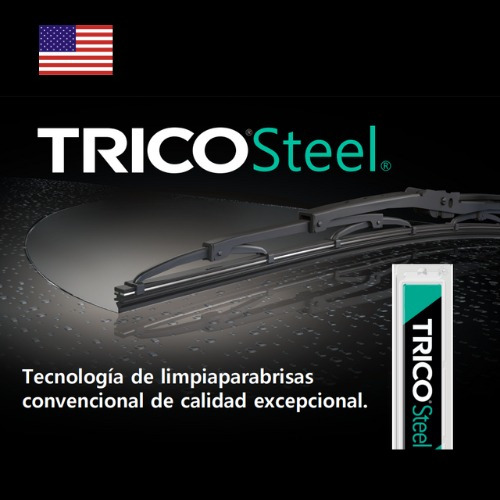 Plumillas Trico Steel Universal Metalica Medidas 11 Al 26 16 - 400 Mm 3