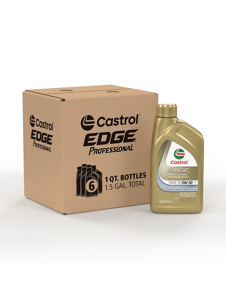 Lubricante Castrol Edge Professional 0w20 Ec Acea C5 946 Ml 3