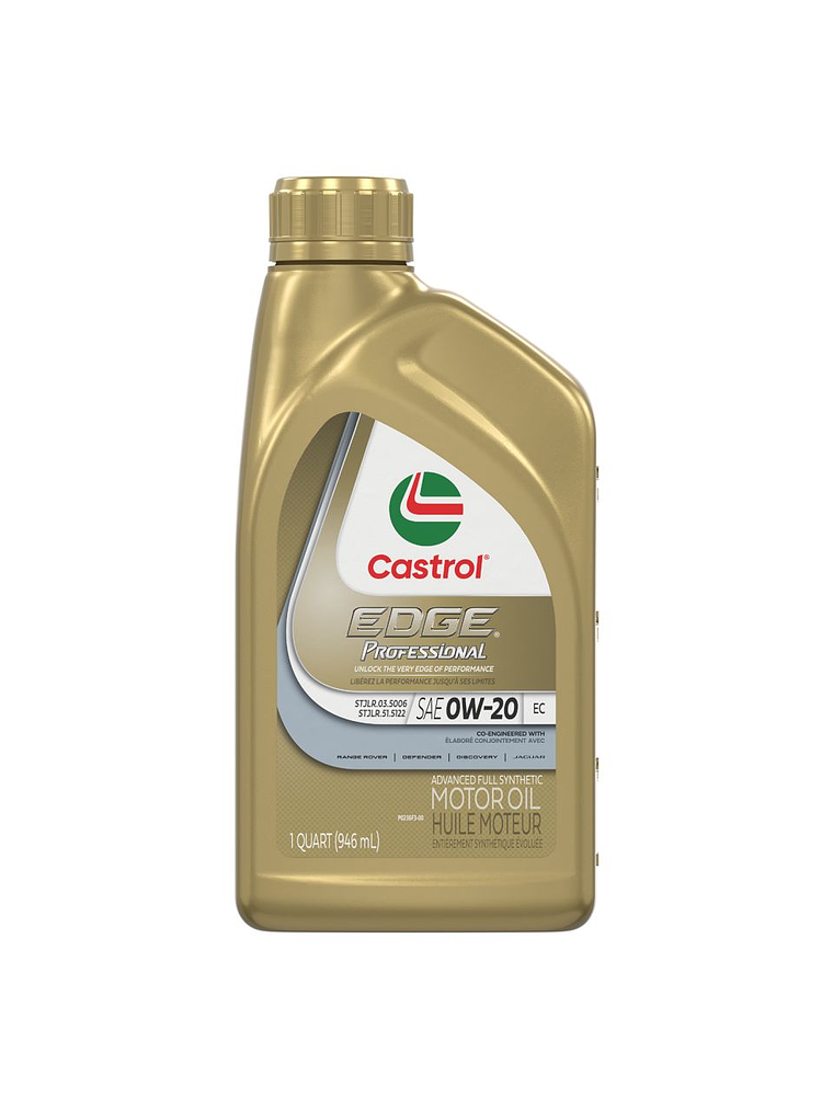 Lubricante Castrol Edge Professional 0w20 Ec Acea C5 946 Ml 1