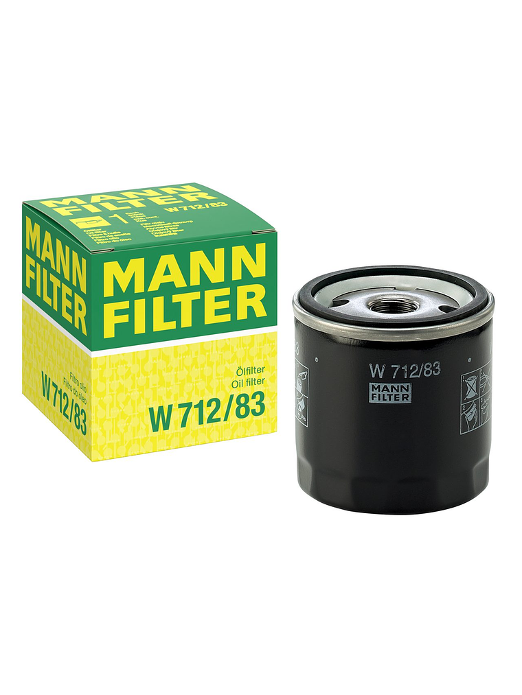 Filtro De Aceite Mann 712/83 Exceed Jetour Kaiyi 1
